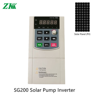 AC Pompalar Kontrolü için SG200 0.75kw 5.5kw MPPT VFD Solar Pompa Çevirici