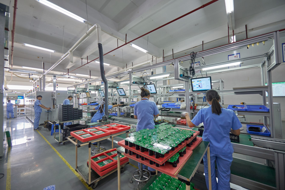 Shenzhen zk electric technology limited  company fabrika üretim hattı